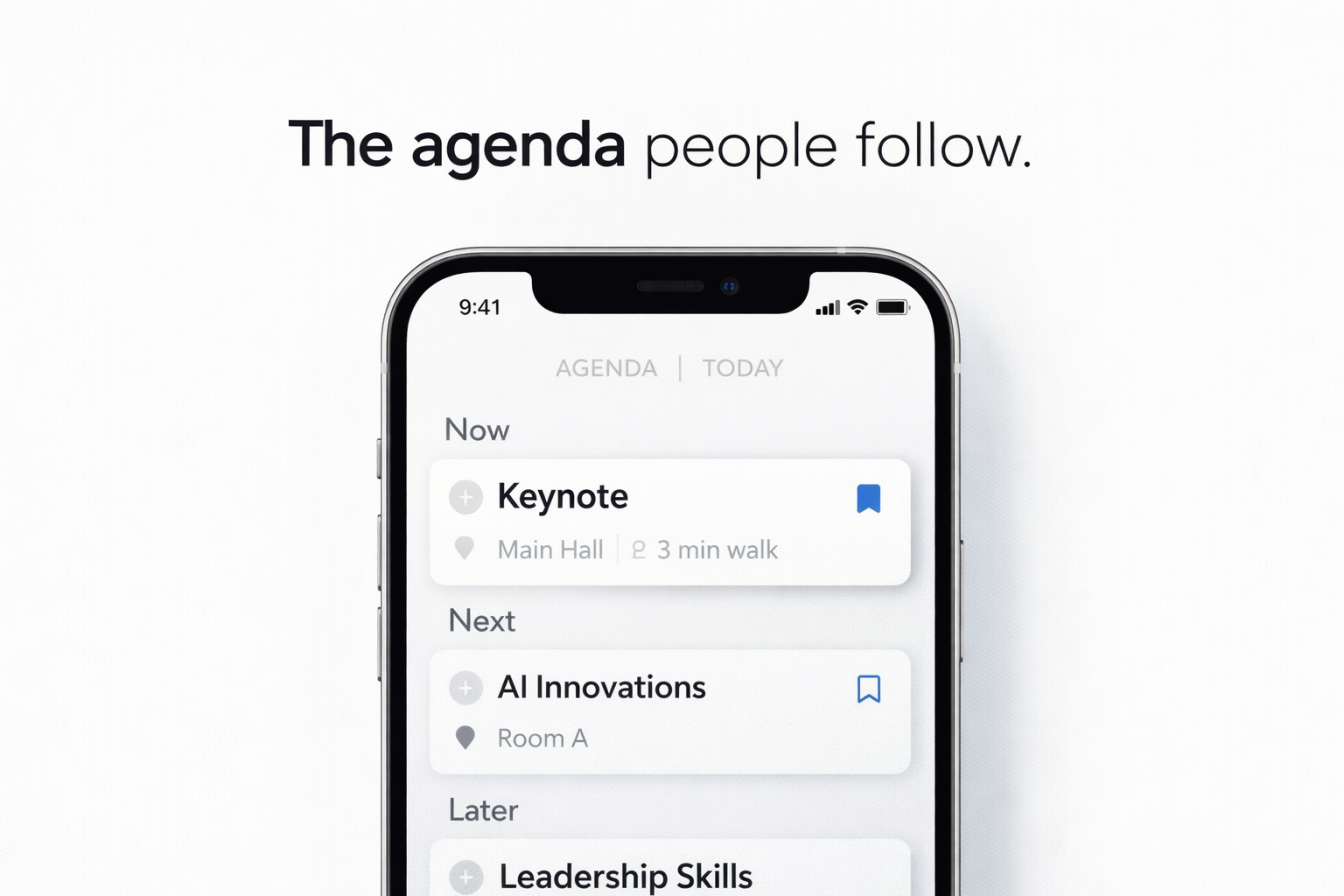 Event app agenda strategy 2026