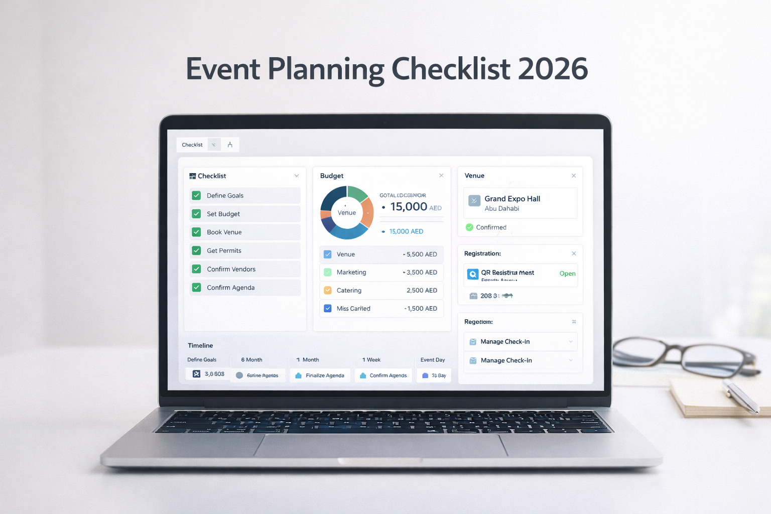 Event planning checklist for 2026 event preparation
